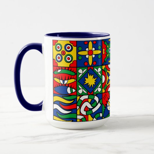 Caneca Colorida Mok (Links)