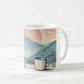 Caneca com imagem de paisagem koffiemok (Voorkant rechts)
