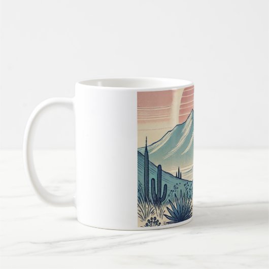Caneca com imagem de paisagem koffiemok (Links)