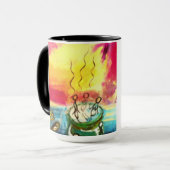 Caneca com pintura/detalhe "Entre Nós" Mok (Voorkant links)