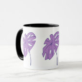 CANECA COMBO - FOLHA LILÁS MOK (Voorkant links)