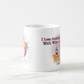Caneca - Cozinhando com vinho Koffiemok (Center)