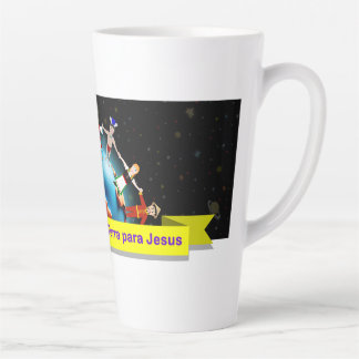 Caneca Crianças para Jesus (Biblinha e Turminha) Latte Mok