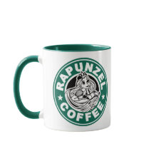 Caneca De Café Em Dois Tons Rapunzel