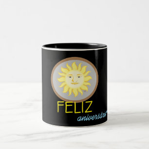 Caneca De Café Solar Tweekleurige Koffiemok