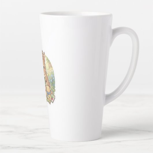 Caneca de capivara latte mok (Rechts)