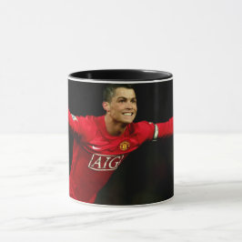 Caneca de Futebol 11 oz Cerâmica W-PT ZLE Mok