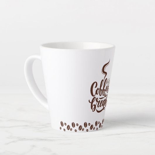 Caneca de latte Coffee break Latte Mok (Linkerhoek)