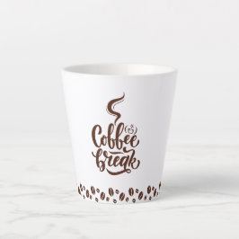 Caneca de latte Coffee break Latte Mok