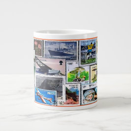 Caneca  de porcelana extra extra grote beker