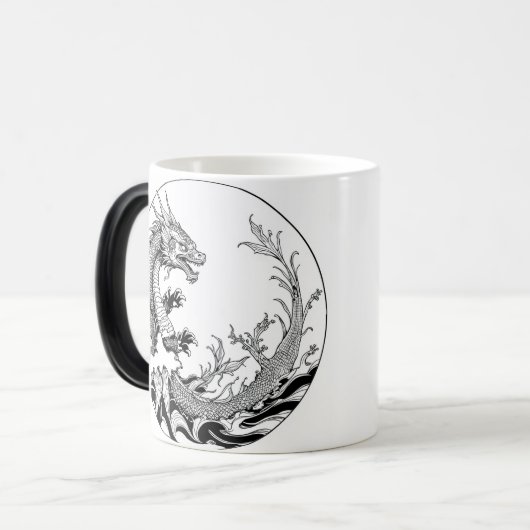 Caneca design dragao magische mok (Voorkant links)