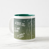 Caneca Draw With Me Tweekleurige Koffiemok (Voorkant links)