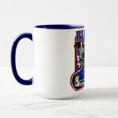 Caneca duas cores "Blue card" Mok (Links)