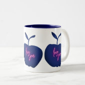 CANECA EM DOIS TONS TWEEKLEURIGE KOFFIEMOK (Voorkant rechts)