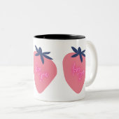 CANECA EM DOIS TONS TWEEKLEURIGE KOFFIEMOK (Voorkant rechts)