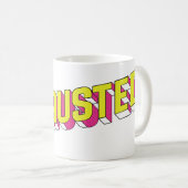 Caneca "Exhausted" Koffiemok (Voorkant rechts)