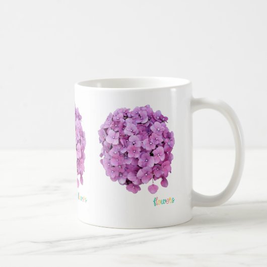 Caneca Flor Hortência Koffiemok (Rechts)