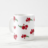Caneca Florida Rosas Koffiemok (Voorkant links)