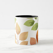 Caneca folhas tweekleurige koffiemok (Center)