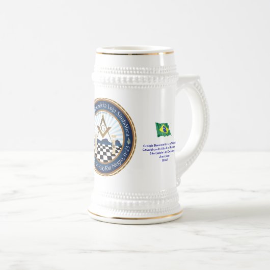 Caneca Freemason CARN Bierpul (Voorkant rechts)