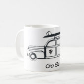 Caneca Go_Surf Koffiemok (Voorkant links)