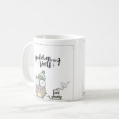 Caneca Good Morning World - DKLFDK Koffiemok (Voorkant links)