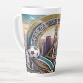 Caneca grande para café latte latte mok (Linkerhoek)