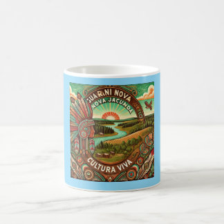 Caneca "Guarani Nova Jacundá Cultura Viva" Koffiemok