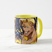 Caneca John Radi Rockwell® The Radical Boy® Mok (Voorkant rechts)