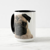 Caneca Love Pugs Mok (Voorkant links)