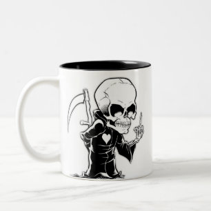 Caneca Morte Tweekleurige Koffiemok