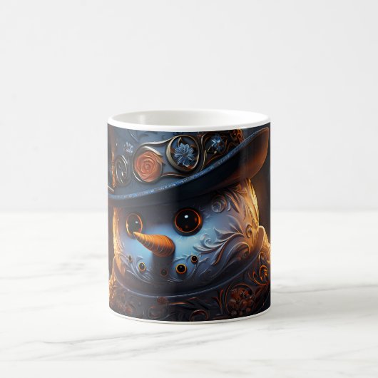 Caneca (Mug) Boneco de Neve Estiloso Koffiemok (Center)
