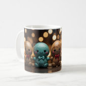 Caneca (Mug) Cookie de Natal Koffiemok (Voorkant links)