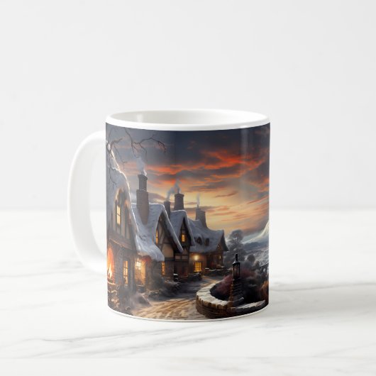 Caneca (Mug) Vila Natalina Koffiemok (Voorkant links)