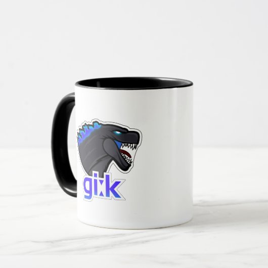 Caneca Oficial giːk Mok (Voorkant links)