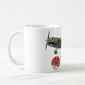 Caneca P-47D Thunderbolt - Senta a Pua - FAB Koffiemok (Links)