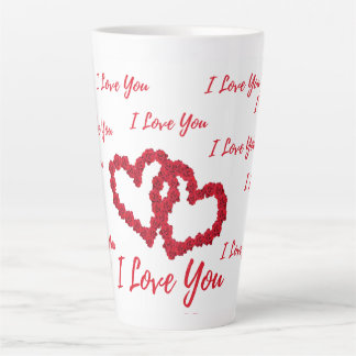 Caneca para Café Latte Romântica Mok