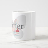 Caneca para professora extra grote beker (Voorkant)