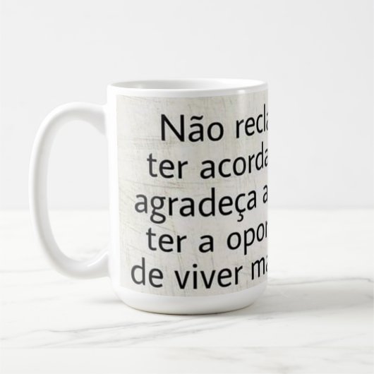 Caneca personalizada Branca Koffiemok (Links)