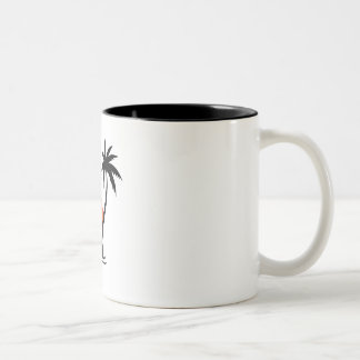 Caneca personalizada  tweekleurige koffiemok