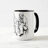 Caneca Pretos Velhos - Grande Mok (Voorkant rechts)