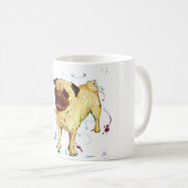 Caneca pug koffiemok (Voorkant rechts)