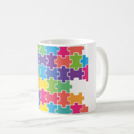 Caneca Quebra-Cabeça Sortido Koffiemok