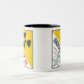 Caneca Radioativa Tweekleurige Koffiemok (Center)