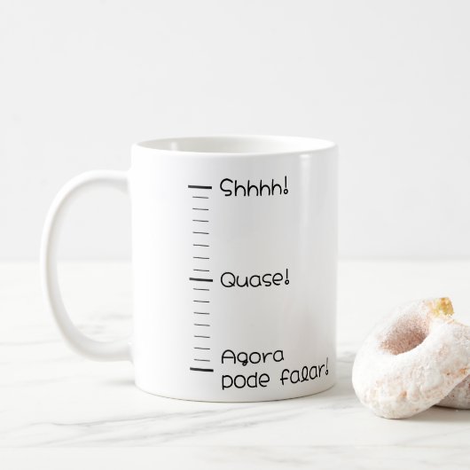 Caneca Shhhh! Koffiemok (Met donut)
