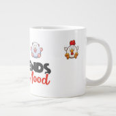 Caneca Vegan Extra Grote Beker (Rechts)