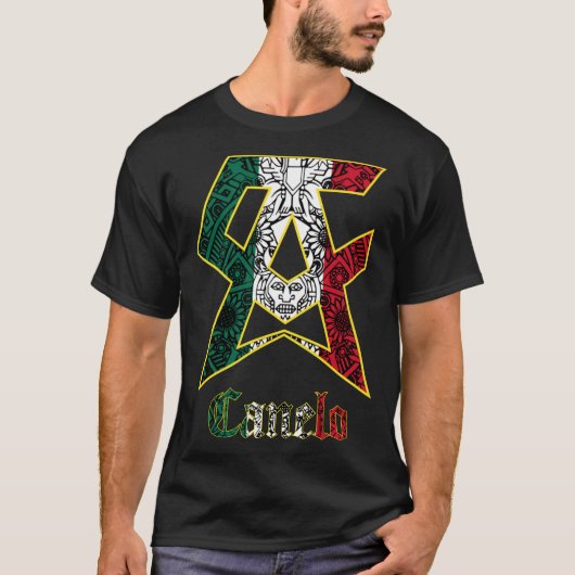 Canelo Boxing Mexican Style Mexico Saul Alvarez Lo T-shirt (Voorkant)