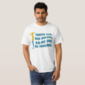 Caneta Azul das Bolhas, dá-me bué de trolhas T-shirt (Voorkant volledig)