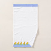 Canetons mignons sur fond blanc (Serviette à main)