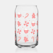 Canettes de Noël, tasses à café et pain d'épice (Recto)